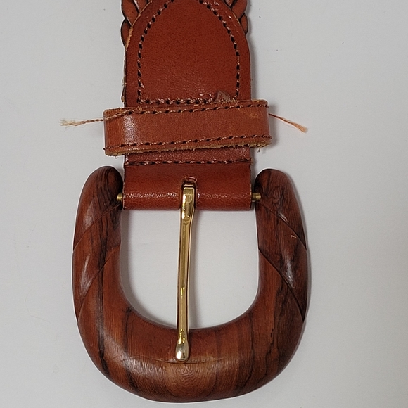 Linda Allard for Ellen Tracy Woven Vintage Belt - Picture 3 of 6